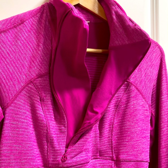 Lululemon Athletica Pullover with Quarter Zip - Picture 3 of 9